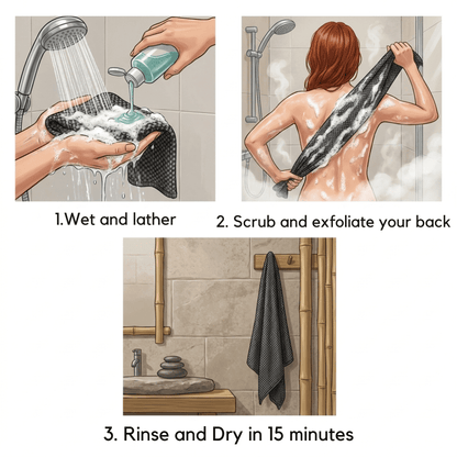 Duchessence Exfoliating Back Towel